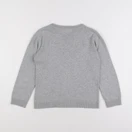 Monoprix - pull gris - 8 ans