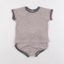 H&M - ensemble marron - 6/9 mois