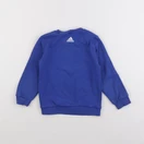 Adidas - sweat bleu - 2/3 ans
