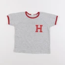 H&M - tee-shirt gris - 2/3 ans