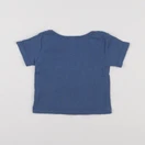 Boutchou - tee-shirt bleu - 12 mois