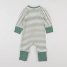 Tape à l'oeil - pyjama coton blanc, vert - 6 mois