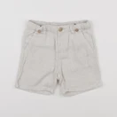 Zara - short beige - 6/9 mois