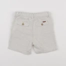 Zara - short beige - 6/9 mois