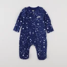 Nike - pyjama velours bleu - 0 mois