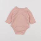 Vertbaudet - body rose - 1 mois