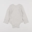 Tape à l'oeil - body gris - 9 mois