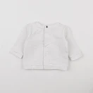 Jacadi - sweat blanc - 3 mois