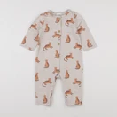 Tape à l'oeil - pyjama coton beige - 6 mois