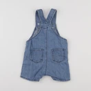 H&M - salopette bleu - 6/9 mois