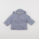 Jacadi - imperméable bleu, blanc - 6 mois
