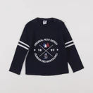 Petit Bateau - tee-shirt bleu - 24 mois