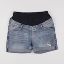 H&M - short grossesse bleu - 38