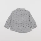 Zara - chemise gris - 6/9 mois