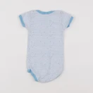 Petit Bateau - body bleu - 12 mois
