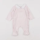 Boutchou - pyjama velours rose - 1 mois