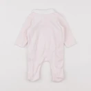 Boutchou - pyjama velours rose - 1 mois