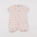 Petit Bateau - pyjama coton rose - 6 mois