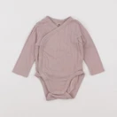 H&M - body rose - 3/6 mois