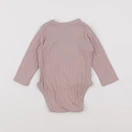 H&M - body rose - 3/6 mois