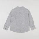 Monoprix - chemise blanc, bleu - 4 ans