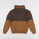Vertbaudet - pull marron - 10 ans