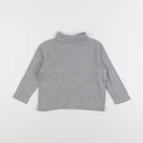 Vertbaudet - sous-pull gris - 3 ans