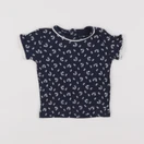 Boutchou - tee-shirt bleu - 6 mois