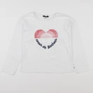 Okaidi - tee-shirt blanc - 8 ans