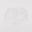 Zara - short blanc - 9/12 mois
