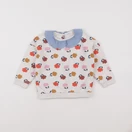 Boutchou - sweat blanc - 36 mois