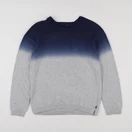 Okaidi - pull bleu, gris - 10 ans