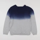 Okaidi - pull bleu, gris - 10 ans