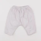 Boutchou - pantalon blanc - 6 mois