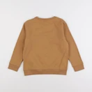 Vertbaudet - sweat marron - 8 ans