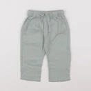 Vertbaudet - pantalon vert - 9 mois
