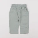 Vertbaudet - pantalon vert - 9 mois