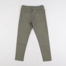 Vertbaudet - pantalon vert - 7 ans