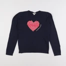 Vertbaudet - pull bleu - 10 ans