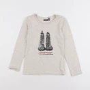 IKKS - tee-shirt beige - 6 ans