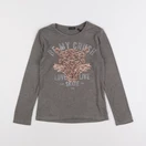 IKKS - tee-shirt gris - 8 ans