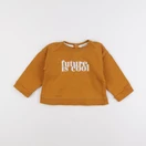Emoi emoi - sweat marron - 12 mois