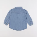 Boutchou - chemise bleu - 24 mois