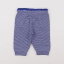 Boutchou - jogging blanc, bleu - 6 mois