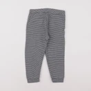 Boutchou - jogging blanc, gris - 9 mois