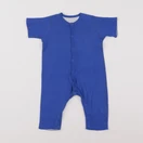 Petit Bateau - combinaison coton bleu - 3 mois