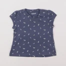 Vertbaudet - tee-shirt bleu - 9 mois