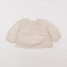 Vertbaudet - blouse beige - 12 mois