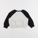 Mini Rodini - sweat blanc - 9/18 mois