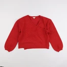 Vertbaudet - gilet rouge - 12 ans